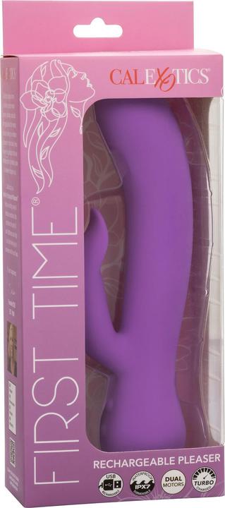 Produktbild CalExotics First Time Vibrator Pleaser Wiederaufladbar Lila