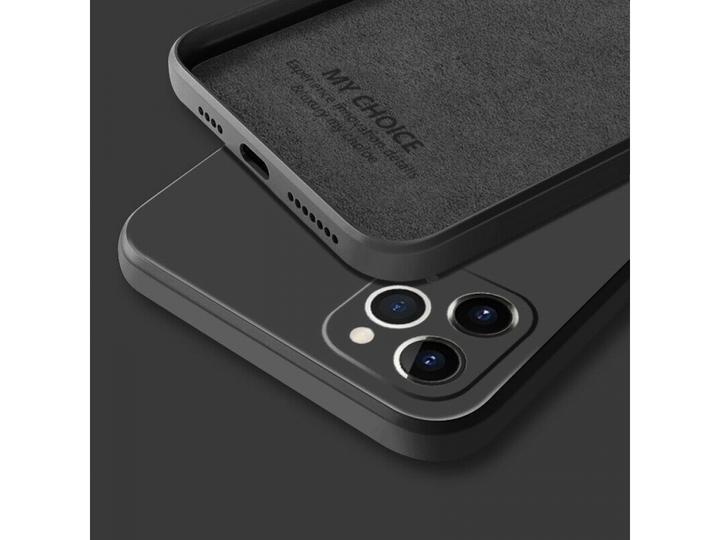 Actual product image Screenguard Apple iPhone 12 Pro Max Liquid Silicone Case Cover (Apple iPhone 12 Pro Max)