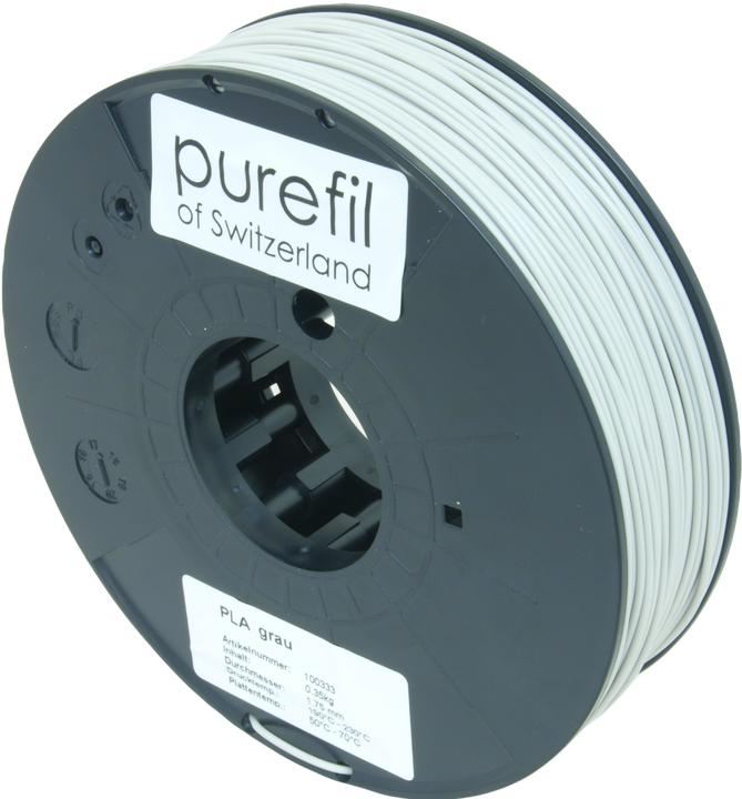 Produktbild Purefil Filament (PLA, 1.75 mm, 350 g, Grau)