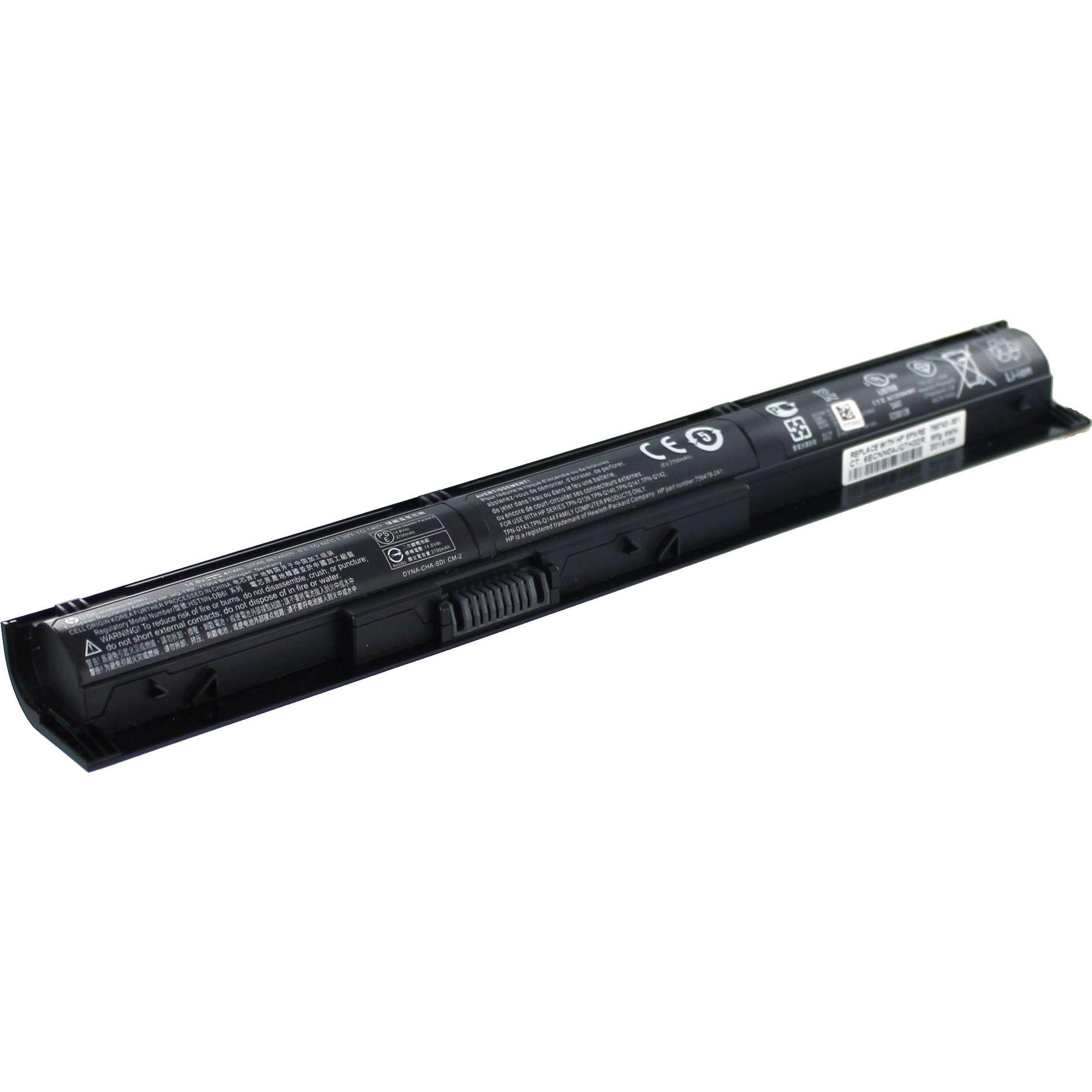 HP Original Akku für Probook 450 G2 (1 Zellen, 2700 mAh), Notebook Akku, Schwarz