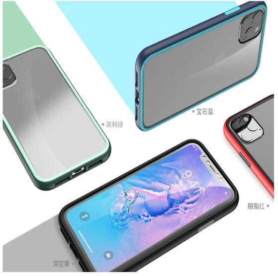 Actual product image Comma Joy elegant anti-shock case iPhone 11 Pro green (Apple iPhone 11 Pro)