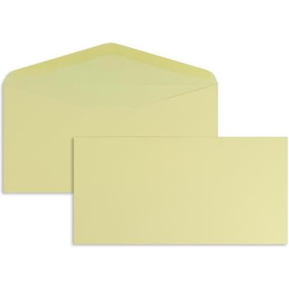 Blanke, Briefumschlag, Briefumschläge DINlang 120g/qm gummiert VE=100 Stück korn (110 x 220 mm, 100 x)