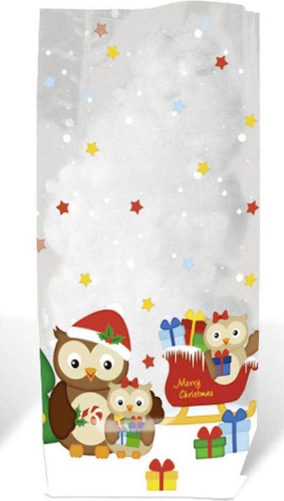 Produktbild Ursus Weihnachtsbeutel Eule 19 cm (10x)