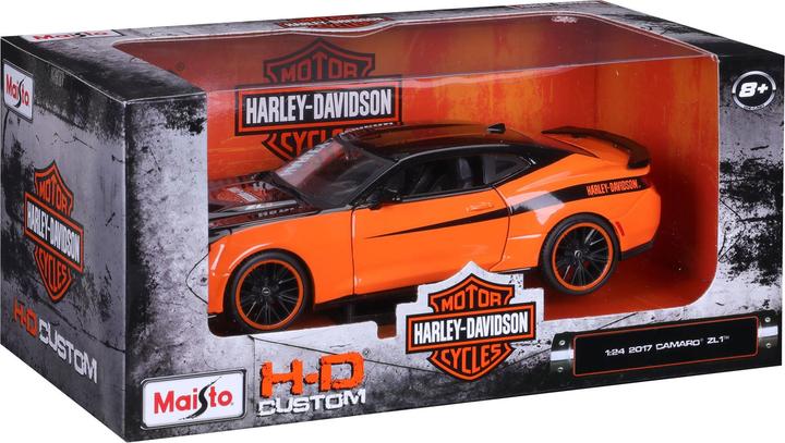 Produktbild Maisto Chevrolet Camaro 2017 Harley Davidson-Design 1/24
