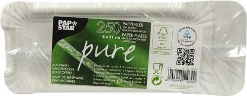 Image du produit Papstar Carton à saucisses pur (250 x)