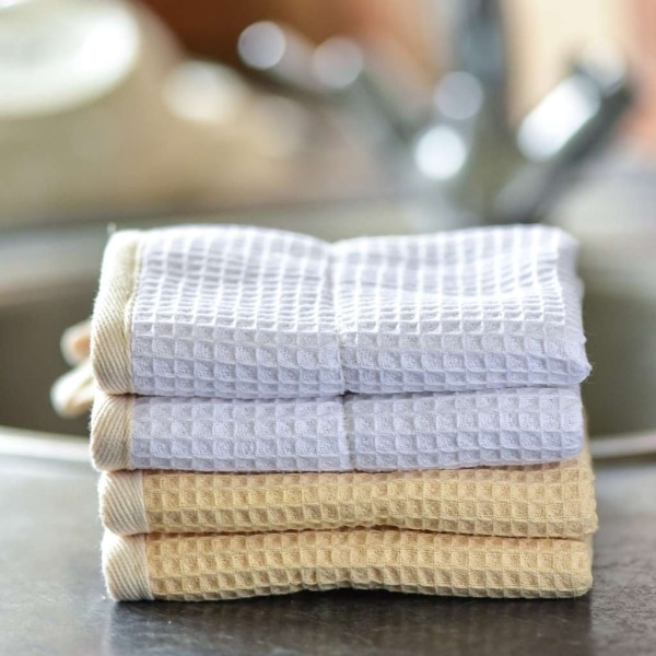 Immagine prodotto Jungle Culture Strofinacci riutilizzabili - bianchi - 100% sisal/cotone organico