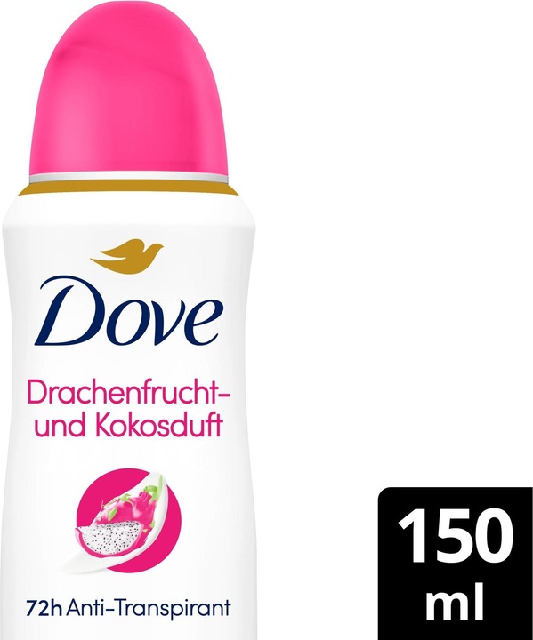 Produktbild Dove Deo Spray Advanced Care Dragonfruit 150 ml (Spray, 150 ml)