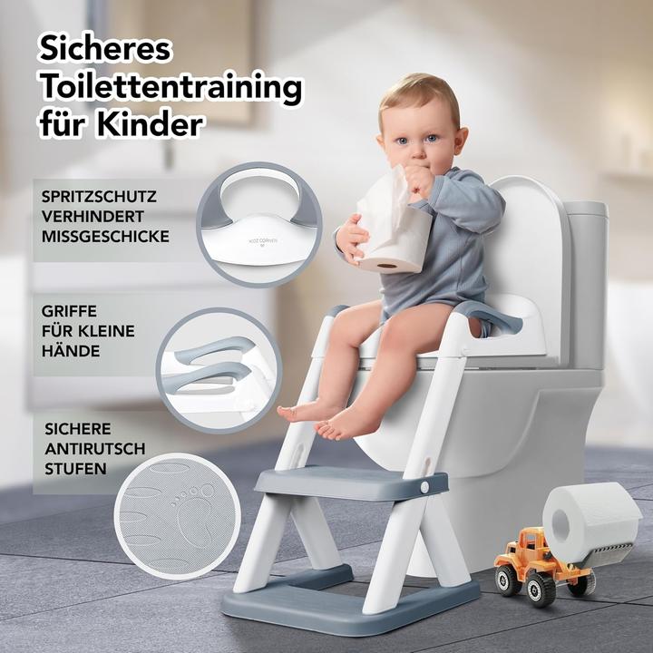 Image du produit Kidz Corner Siège de toilette pour enfants avec escalier