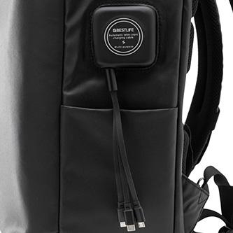 Produktbild Bestlife Laptop-Rucksack ODEN X Kunststoff schwarz bis 39,6 cm (15,6 Zoll)