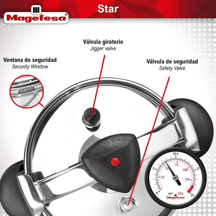 Produktbild Magefesa Star (Dampfkochtopf, Edelstahl)