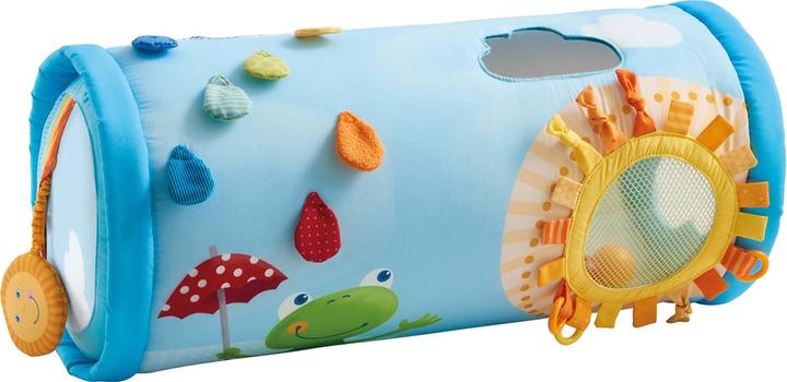 Actual product image Haba Crab roll rainbow world (Italian, English, German, French)