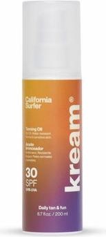 Actual product image Kream Sunscreen Cream California Surf SPF 30 200ml (Suntan cream, SPF 30, 200 ml)