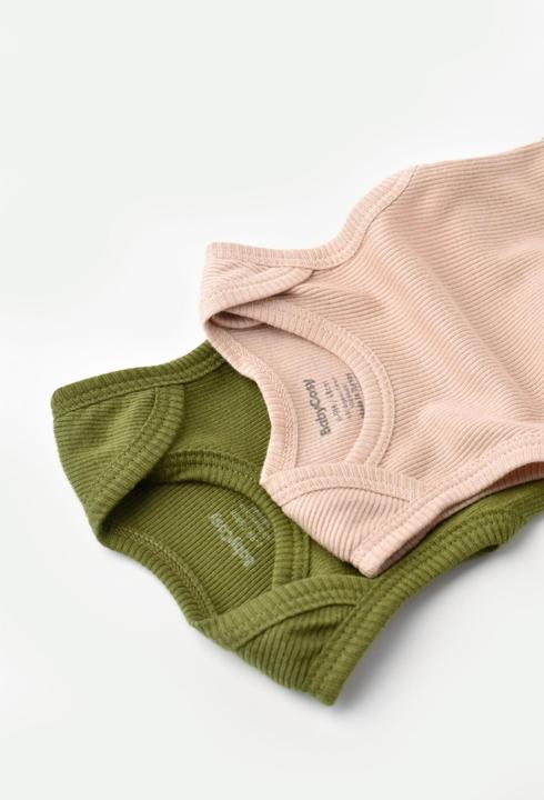 Produktbild BabyCosy Body. ärmellos. 2 Pack (80)