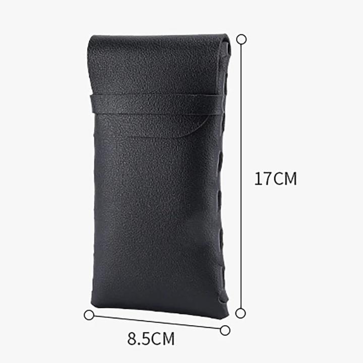 Immagine prodotto Only-Bags.Store Mode PU Leder Brillen Tasche Unisex Sonnenbrille Lagerung