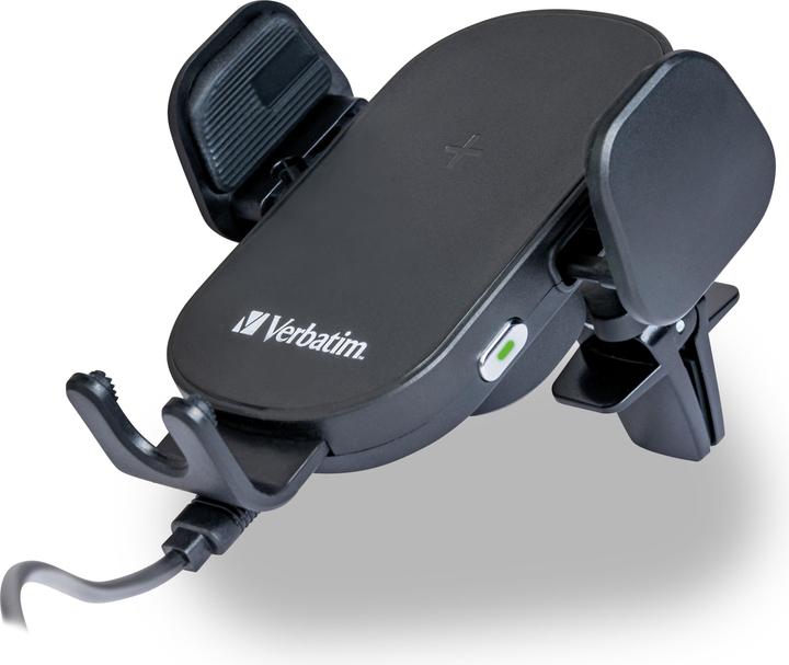 Produktbild Verbatim Fast Qi Fast Wireless Car Charger USB-C 15W FWC-01