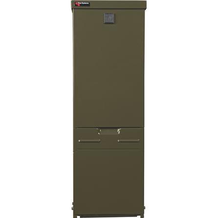 Triarca, Kabelschutz + Kabelführung, Antenneskab KSAØ 301204 HxBxD: 660x264x88 mm Stål IP34D grøn