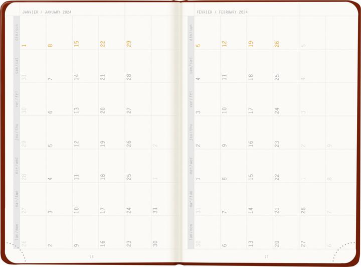 Actual product image Rhodia Webplanner 2024 (10 x 15 cm)