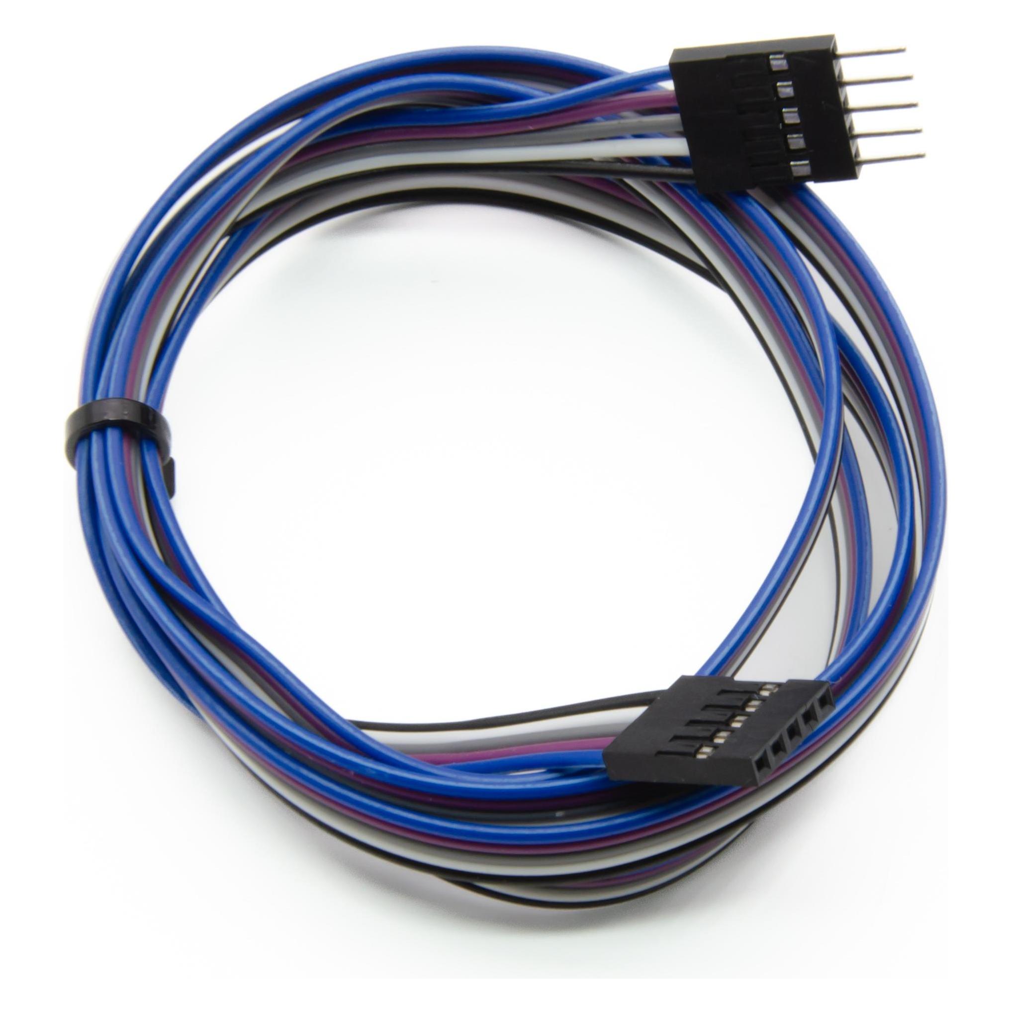 Cavo Adattatore Femmina-Femmina 5 Pin XH2.54 Mm – 20 Cm (10 Pezzi) Per Joystick Arcade E Encoder USB - 4