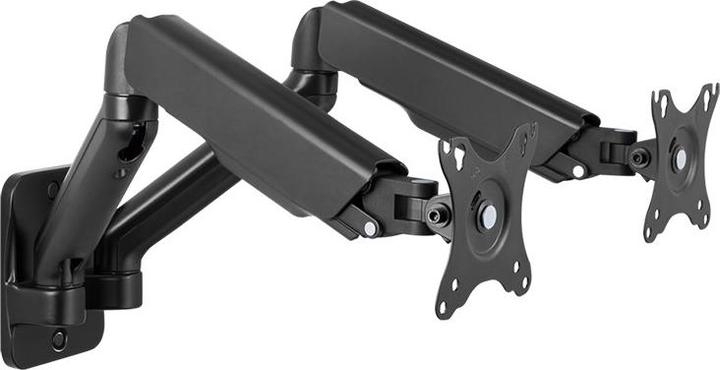 Produktbild LogiLink BP0146 Dual Monitorius Wandhalterung 17-32 Zoll Gasfeder 90-540 mm (Wand, 32", 9 kg)