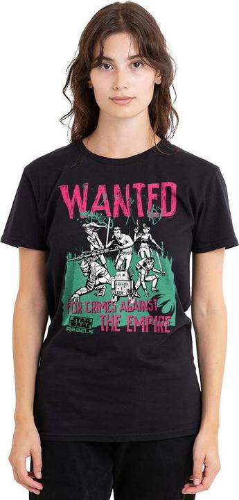 Image du produit Star Wars - T-shirt WANTED REBELS - Adulte (L)