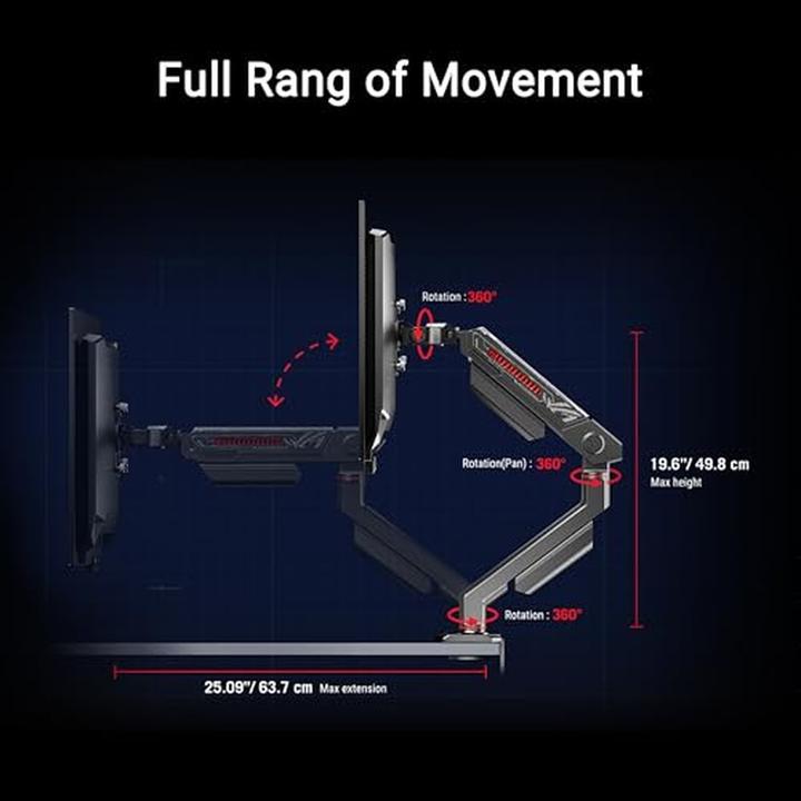 Produktbild ASUS ROG Ergo Arm (Standfuss, 34")