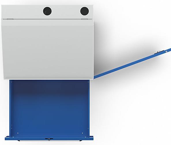 Actual product image RAU Industrial standing desk (65 cm, 120 cm)