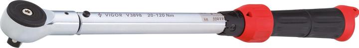 Produktbild Vigor Drehmomentschlüssel ∙ V3898 ∙ Nm min-max: 20 - 120 Nm ∙ Toleranz: 4% ∙ Vierkant 12,5 mm (1/2 … (1/2", 20 - 120 Nm)