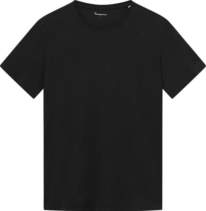 Produktbild KnowledgeCotton Apparel Basic Tee Black Jet (XL)