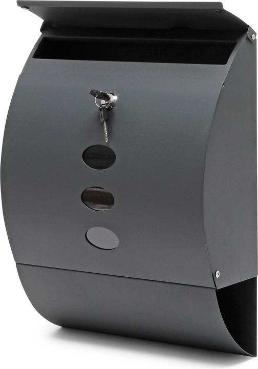 Actual product image Wiltec Design Mailbox V18 Letterbox Postbox Pillar Letter Mail Post Box