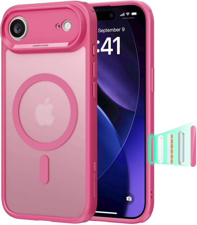 Frosted Pink, Pink, Transparent