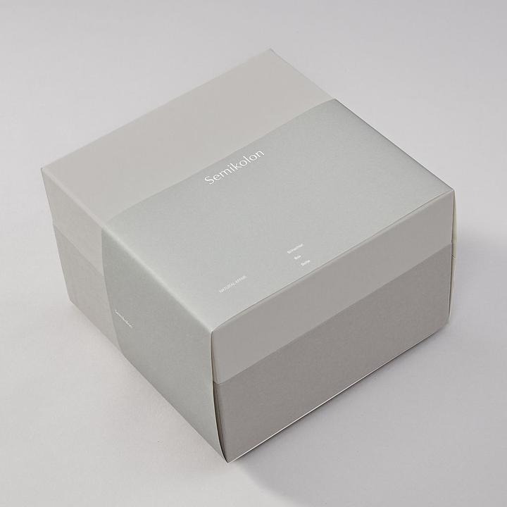 Actual product image Semikolon Storage Box, Large, Natural Affair, Moonstone