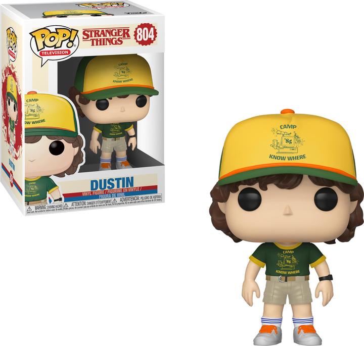 Actual product image Funko POP! - Stranger Things: Dustin (at Camp)