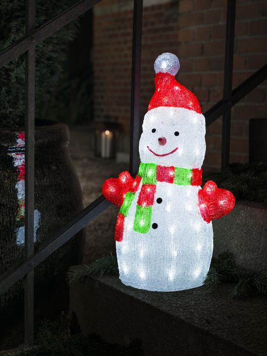 Actual product image Konstsmide LED Acrylic Snowman