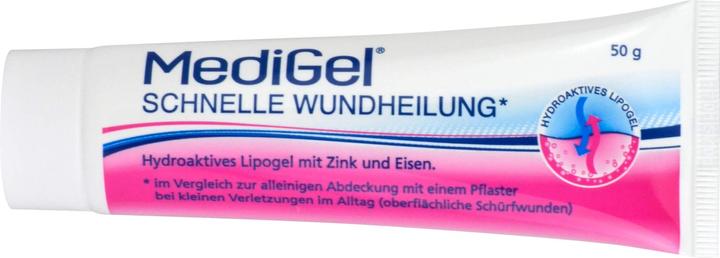 Actual product image Medice MediGel Fast Wound Healing Gel, 50 g gel (Gel)