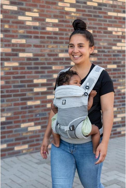 Produktbild Dooky Terra Nova Stretch-Strick-Babytrage Beige