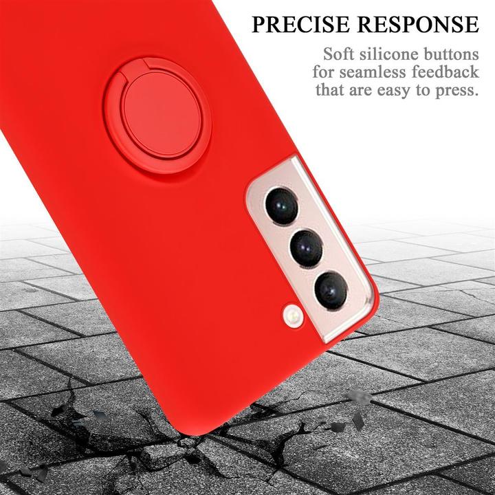 Actual product image Cadorabo TPU Liquid Ring Silicone Case Cover (Samsung Galaxy S21 5G)