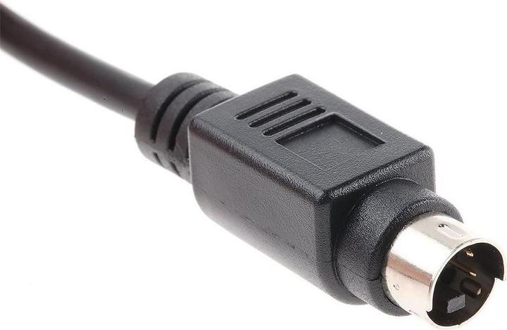 Immagine prodotto RS PRO Cavo video DIN, 4 pin, estremità aperta mini-DIN, spina nera, lunghezza 2 m (2 m, Mini DIN)