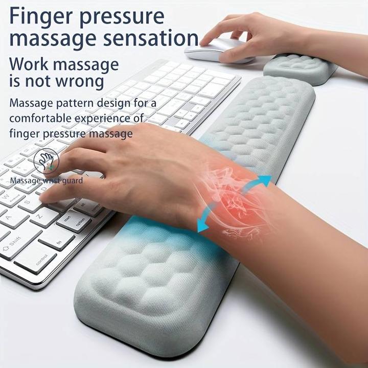 Produktbild PhoneLook Set Handgelenkauflagen aus ergonomischem, weichem Memory Foam für Tastatur und Maus