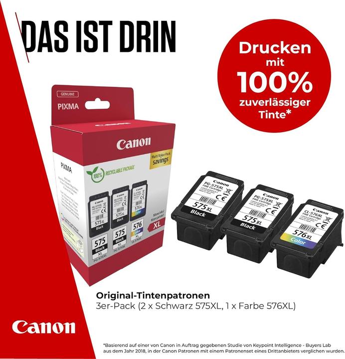 Image du produit Canon PG-575XLx2/CL-576XL (C, CF, M, Y)