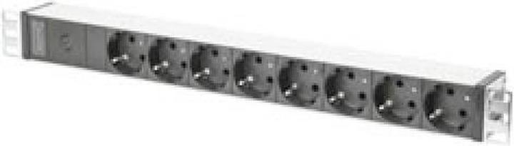 Produktbild Digitus 8fach Steckdosenleiste Alupro.