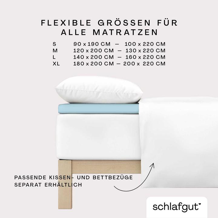 Actual product image schlafgut Pure Topper (90 x 190 - 100 x 220 cm)