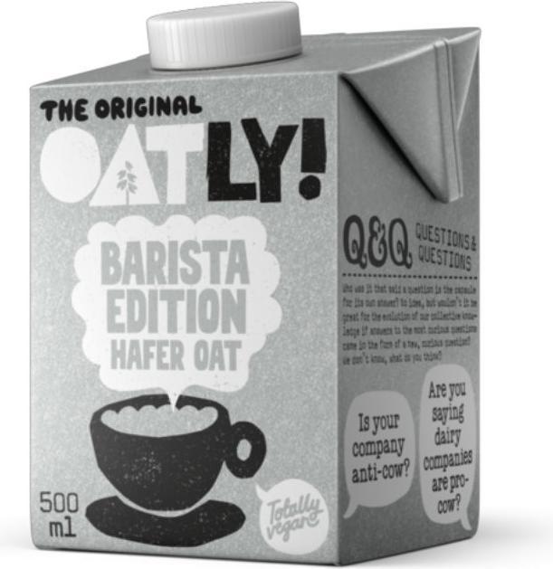 Produktbild Oatly Hafer Barista (1 x 50 cl)