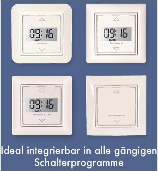 Immagine prodotto Kaiser Nienhaus Timer per tapparelle Tastor Mercato programma giornaliero e funzione casuale