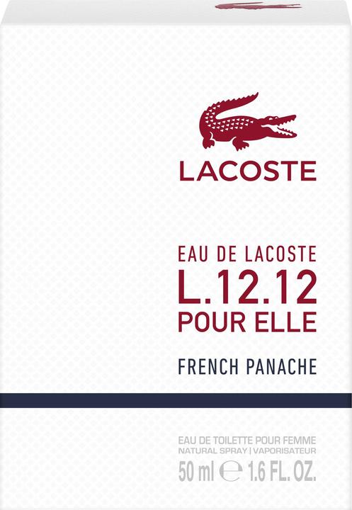 Immagine prodotto Lacoste L.12.12 - French Panache Pour Elle EdT (Eau de toilette, 50 ml)
