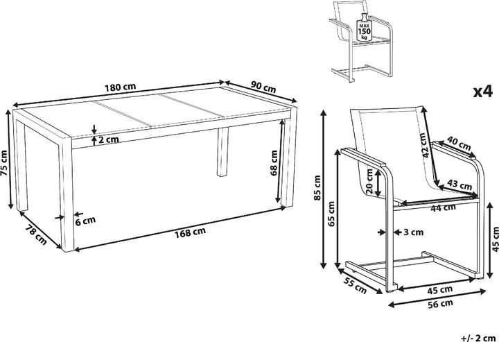 Actual product image Beliani Cosoleto (90 cm)