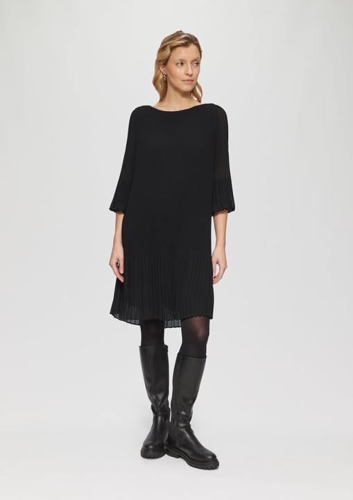 Produktbild S.Oliver Kleid Plissiertes Chiffonkleid (42)