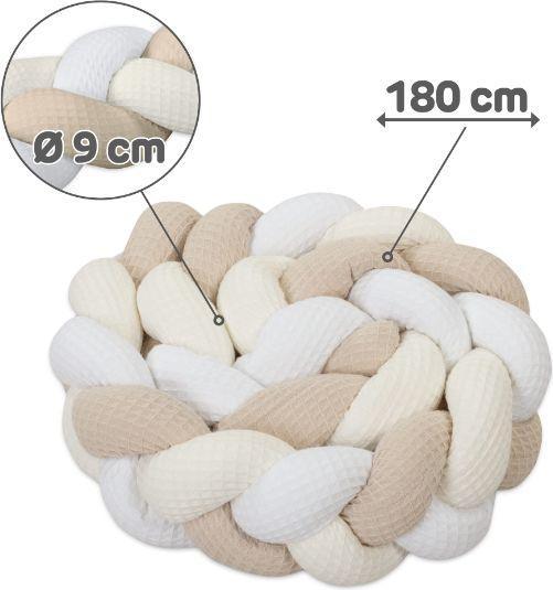 Actual product image Tobi Nestchenschlange geflochten weiss/beige/sand 180