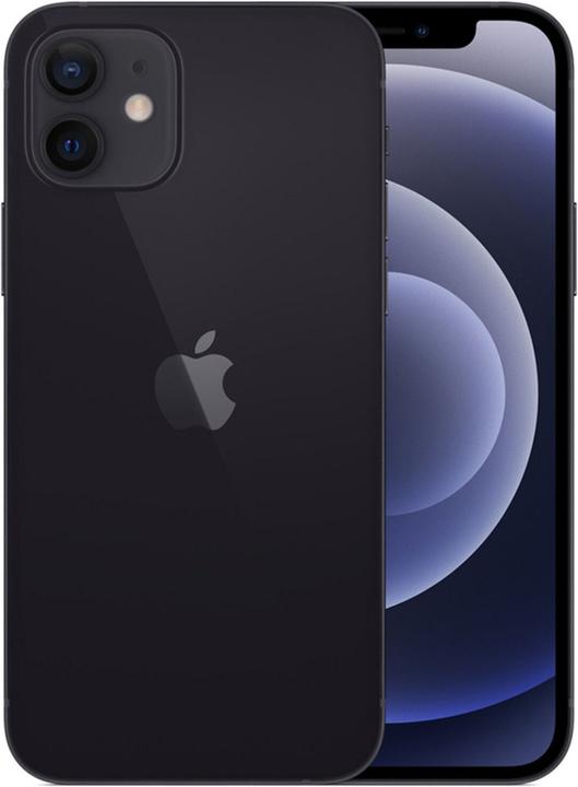 Immagine prodotto Re!commerce iPhone 12 (256 GB, Nero, 6.10", 12 Mpx, SIM + eSIM, B / Molto bene)