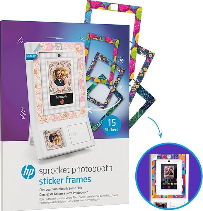 HP Sprocket Photobooth Sticker Set