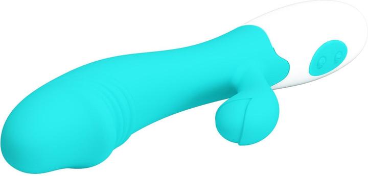 Actual product image Pretty Love Snappy G-Spot Vibrator Aqua Green
